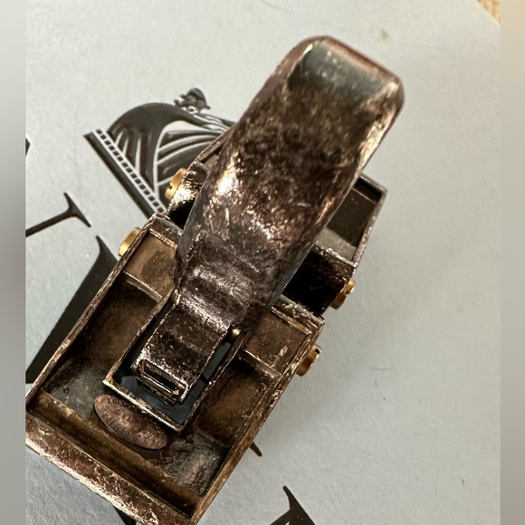 Lanvin, mechanical ring, very massive, aged metal effect - Picture 6 of 10